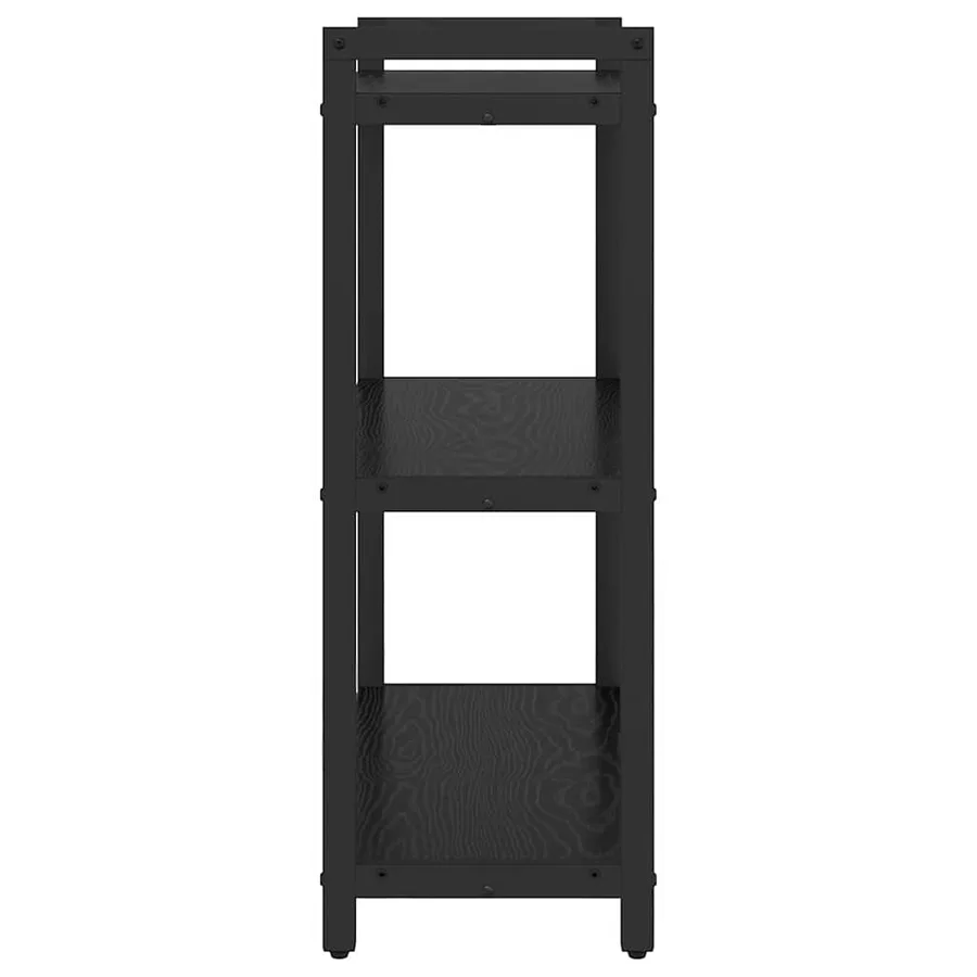 Étagère Chêne noir 60 x 30 x 85 cm Bois d'ingénierie - 6