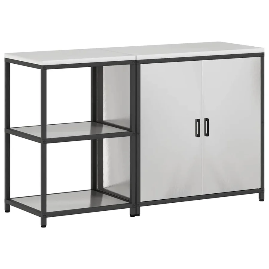 Ensemble de rangement cuisine HATTEM 2 pcs Argenté - 2