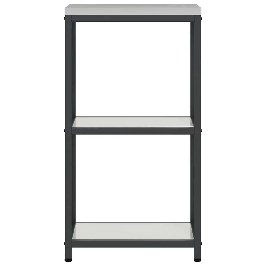 Rangement de cuisine HATTEM Argenté 30 x 50 x 92 cm Acier - 9