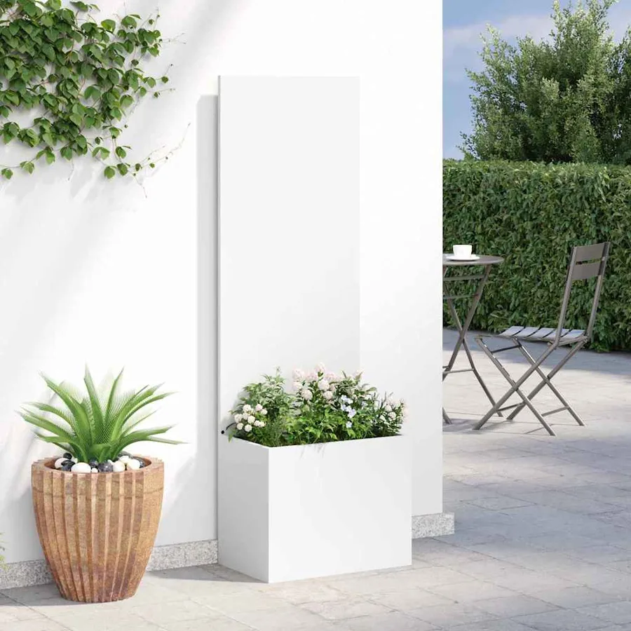 Écran de confidentialité de jardin Blanc 50 x 32 x 150 cm - 4