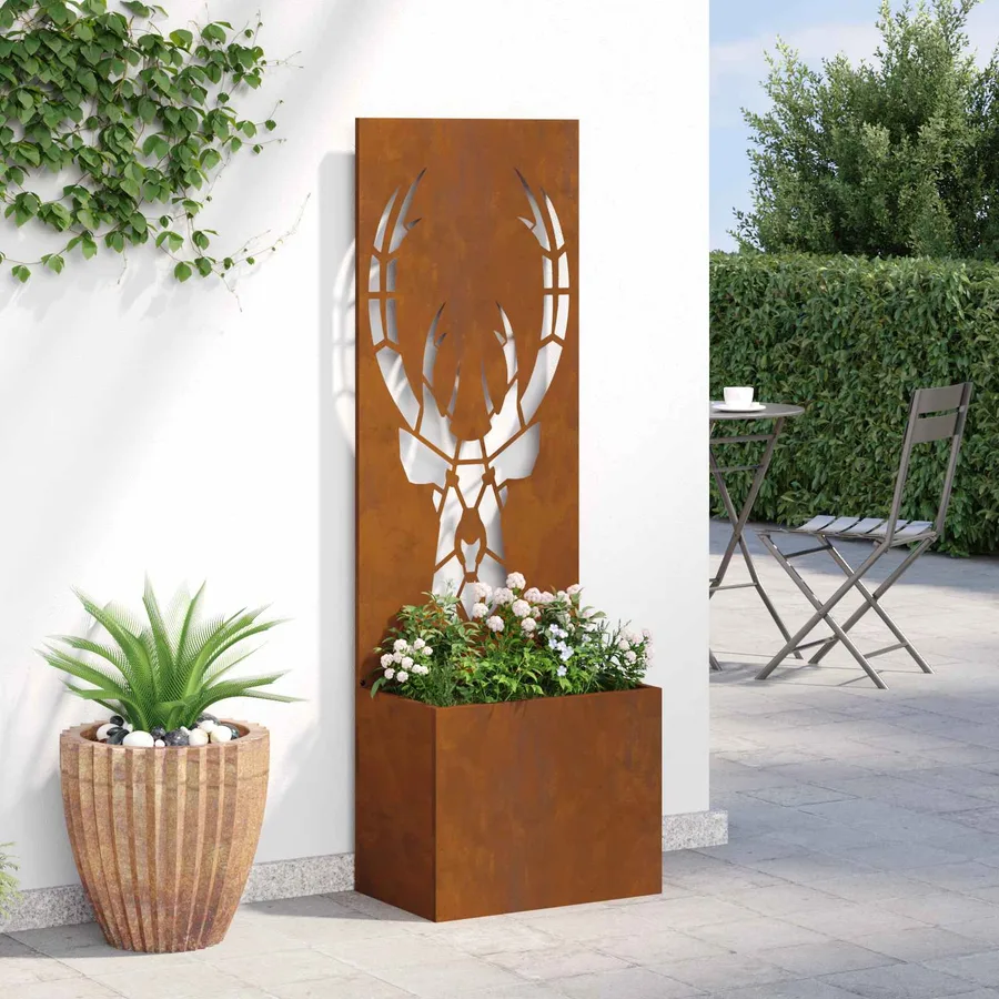 Écran de confidentialité de jardin Rouillé 50 x 150 cm - 4