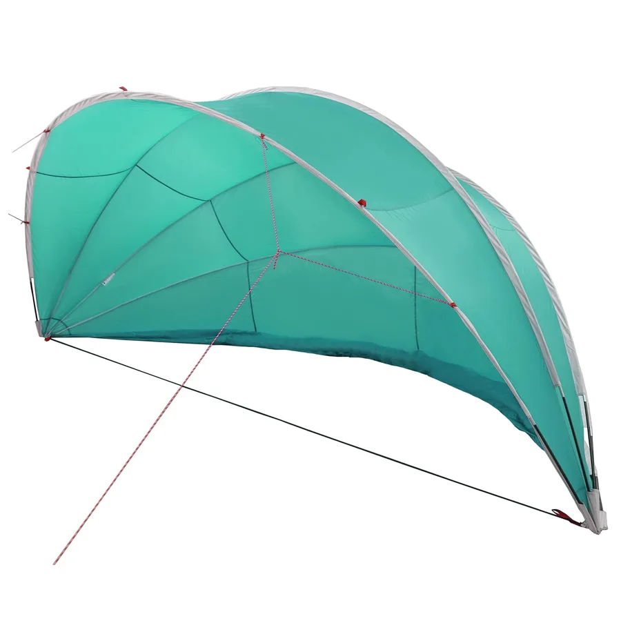 Dôme de piscine 430 x 430 x 210 cm Vert Mer - 2