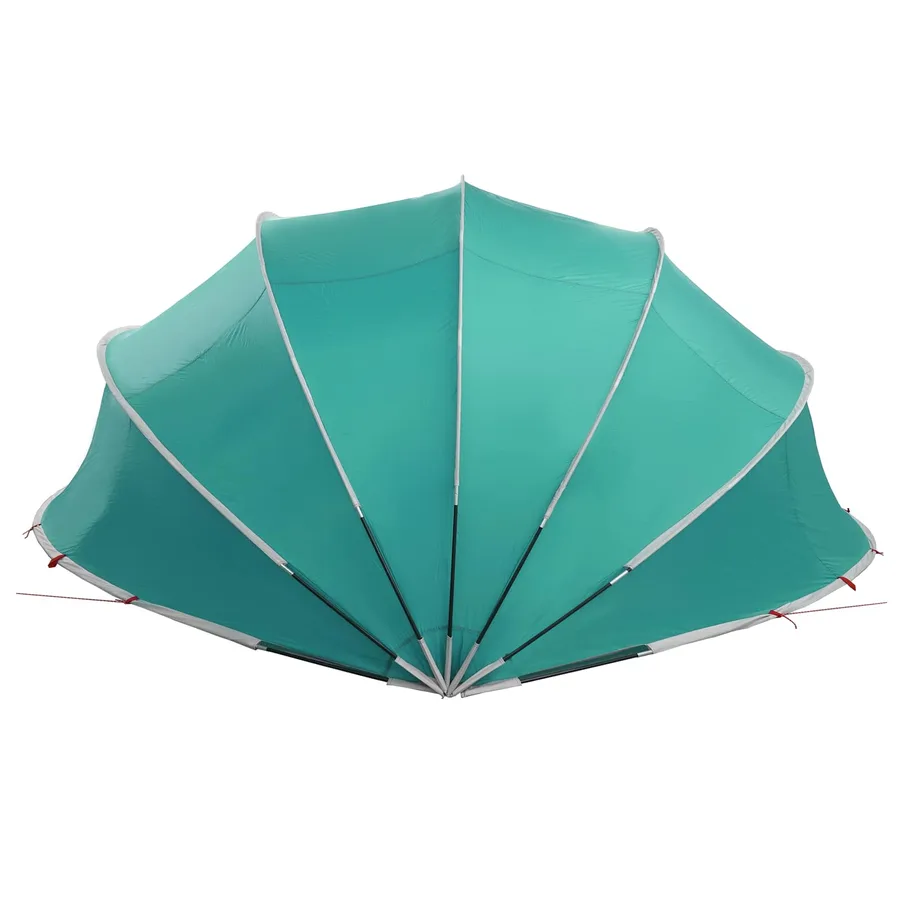Dôme de piscine 430 x 430 x 210 cm Vert Mer - 9