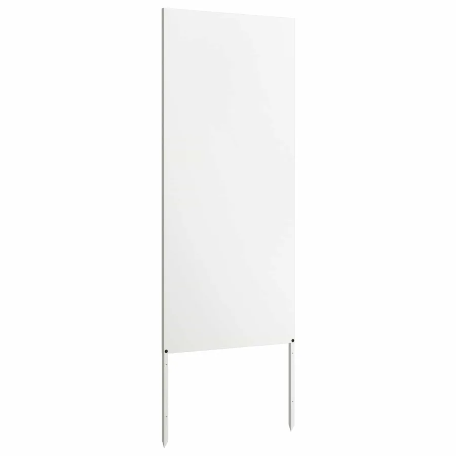 Écran de confidentialité de jardin Fretwork Blanc 50 x 140 cm - 5