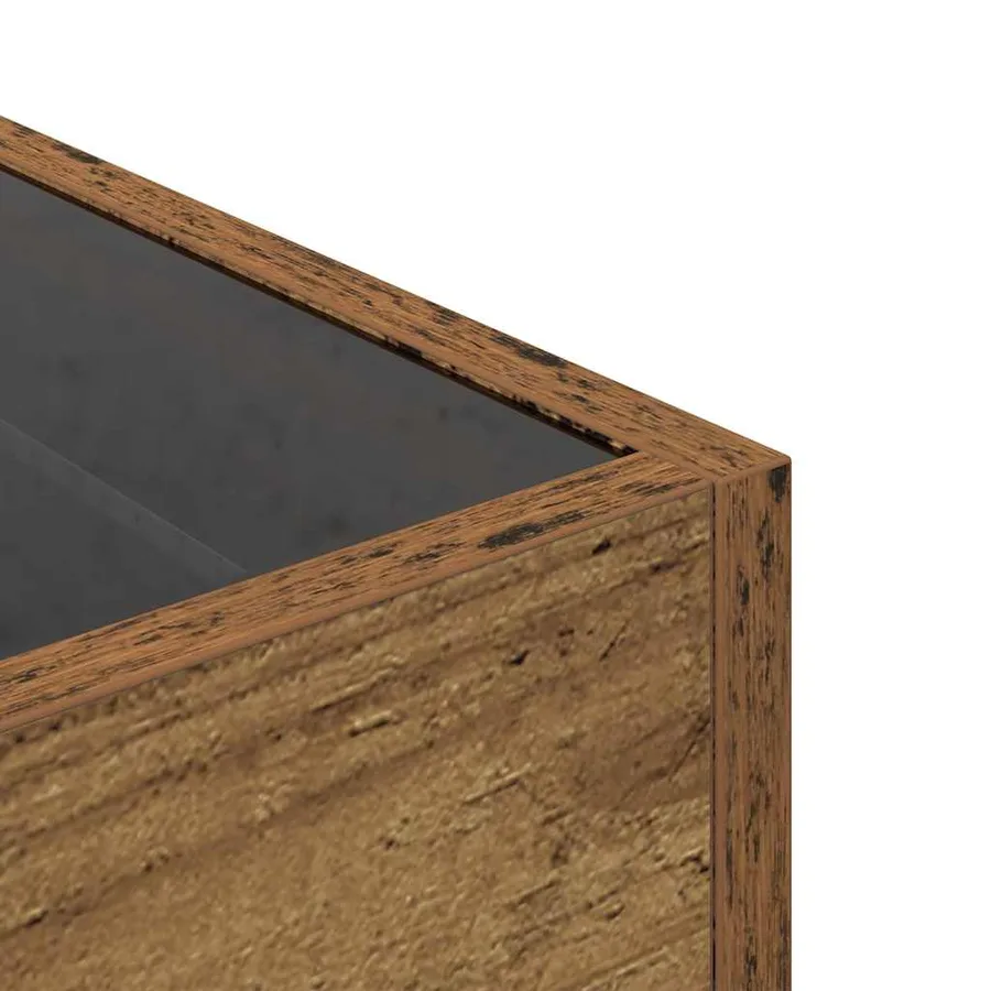 Table basse Bois ancien 40 x 40 x 30 cm Bois d'ingénierie - 11
