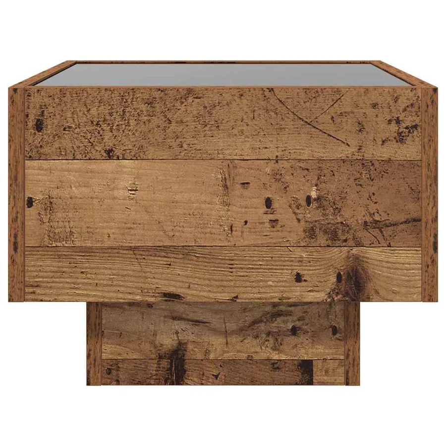 Table basse Bois ancien 40 x 40 x 30 cm Bois d'ingénierie - 7