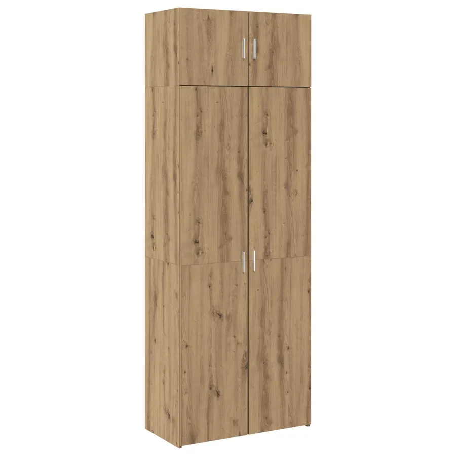 Armoire de rangement 2 pcs Chêne artisanal 80 x 42,5 x 225 cm - 2