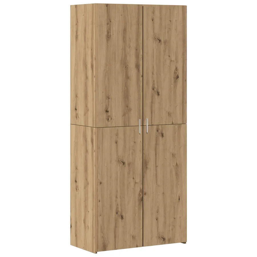 Armoire de rangement 2 pcs Chêne artisanal 80 x 42,5 x 225 cm - 7