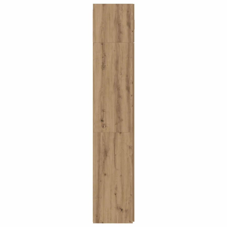 Armoire de rangement 2 pcs Chêne artisanal 80 x 42,5 x 225 cm - 9