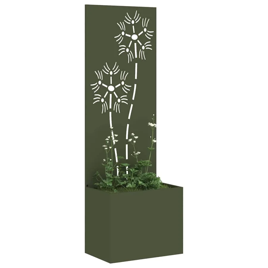 Écran de confidentialité de jardin Vert olive 50 x 140 cm - 3