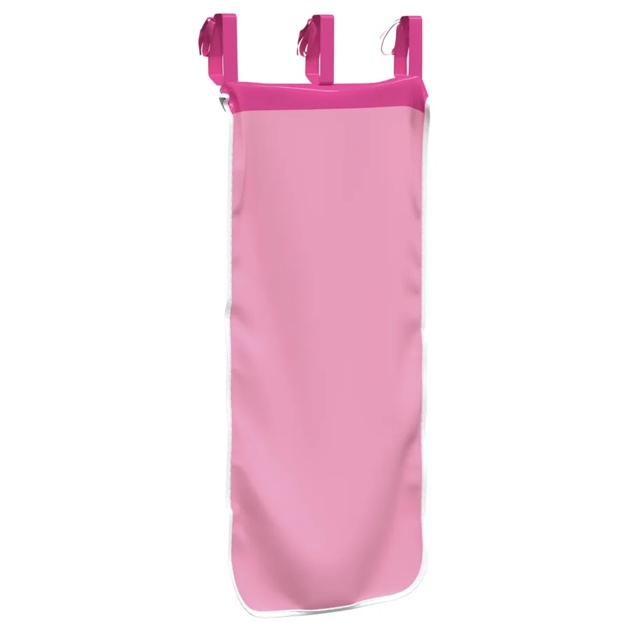 Rideaux pour lit mezzanine avec tour rose polyester - 10