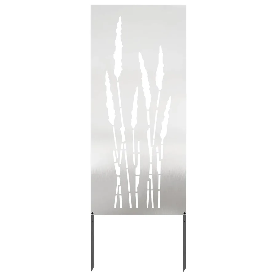 Écran de confidentialité de jardin Floral Argenté 50 x 140 cm - 2