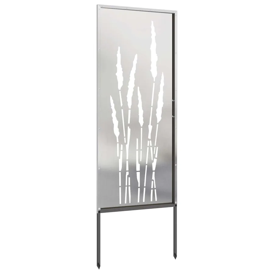 Écran de confidentialité de jardin Floral Argenté 50 x 140 cm - 5