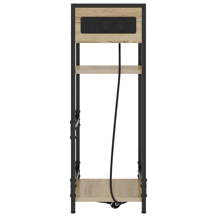 Cabinet de chevet Chêne Sonoma 40 x 27 x 76 cm - 6
