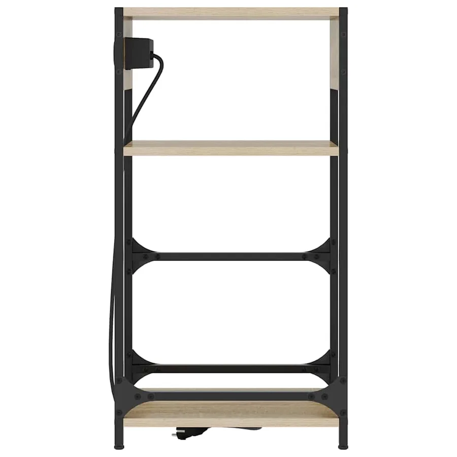 Cabinet de chevet Chêne Sonoma 40 x 27 x 76 cm - 7