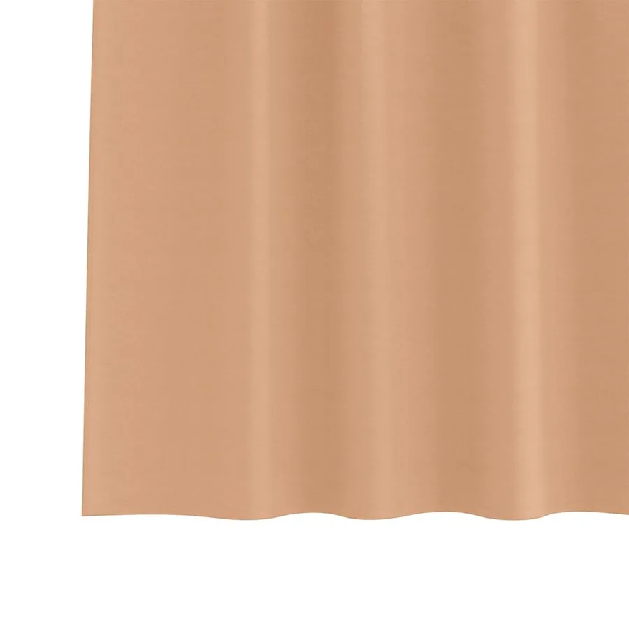 Rideaux occultants avec anneaux 2 pcs Marron Clair 140 x 140 cm - 6
