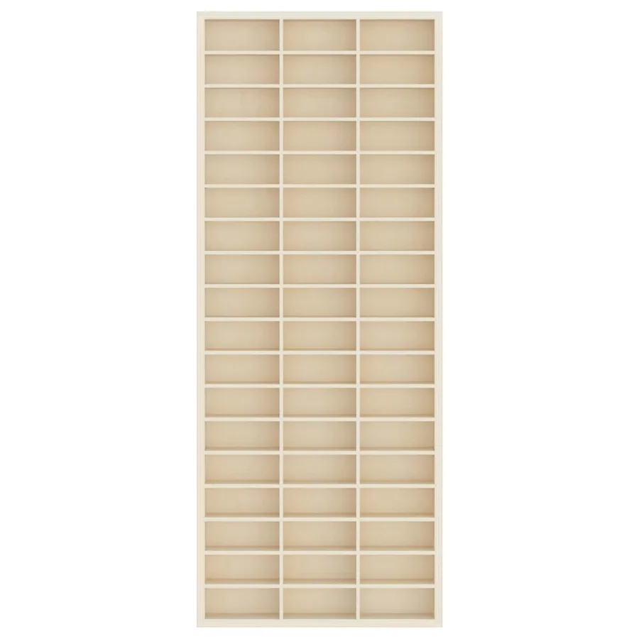 Vitrine Murale Beige 30 x 4,5 x 75 cm Bois d'ingénierie - 3
