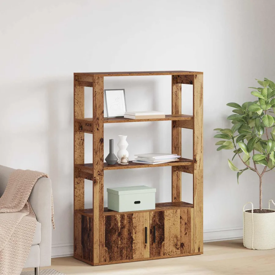 Buffet Bois ancien 30 x 80 x 119.5 cm Bois d'ingénierie