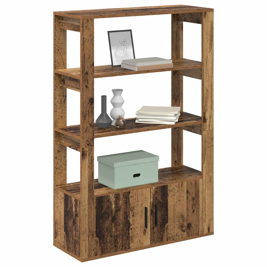 Buffet Bois ancien 30 x 80 x 119.5 cm Bois d'ingénierie - 3