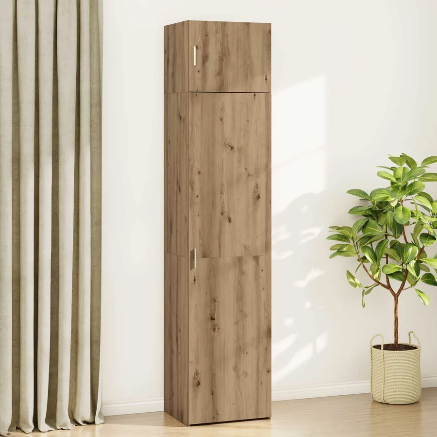 Buffet 2 pcs Chêne artisanal 50 x 41 x 225 cm - 4