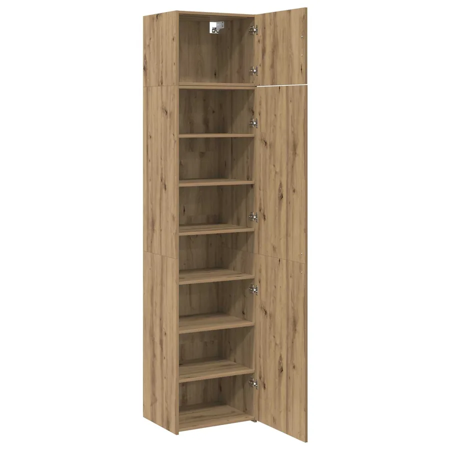Buffet 2 pcs Chêne artisanal 50 x 41 x 225 cm - 5