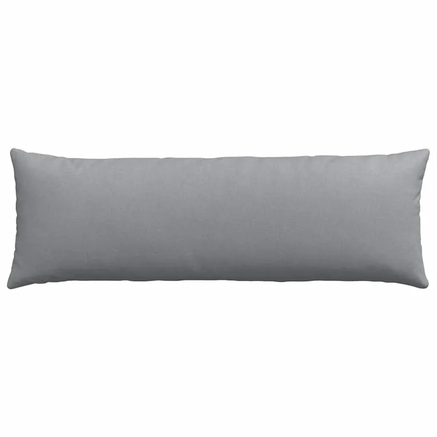 Coussins de canapé 2 pcs Gris clair 120 x 40 cm tissu - 6