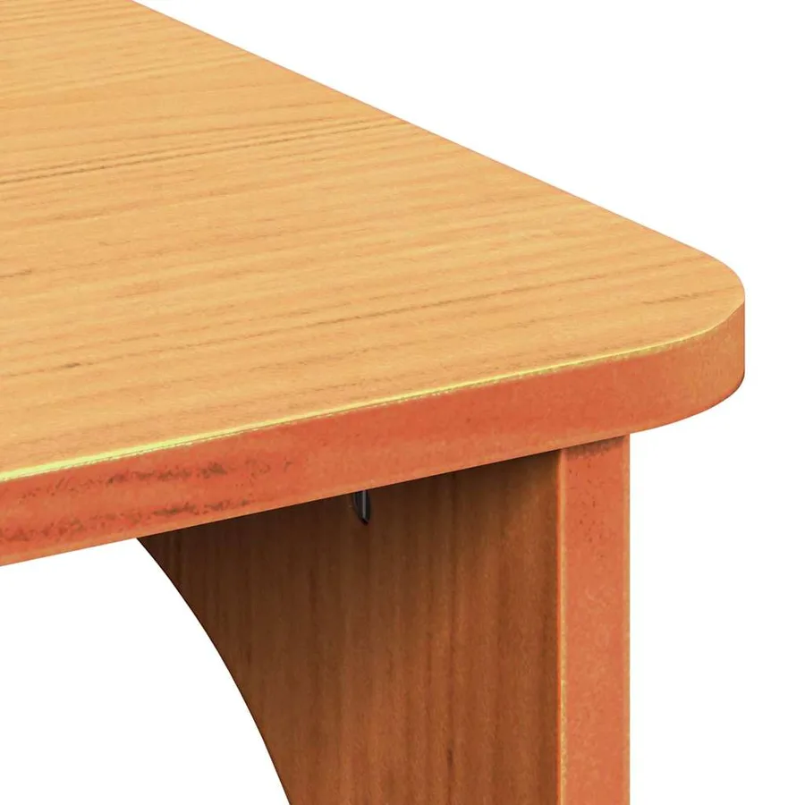 Table basse Brun cire 80 x 50 x 31 cm Bois massif en pin - 10