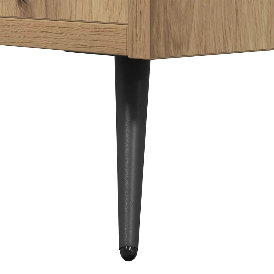 Meuble TV 150 x 30 x 50 cm chêne artisanal Bois d'ingénierie - 10