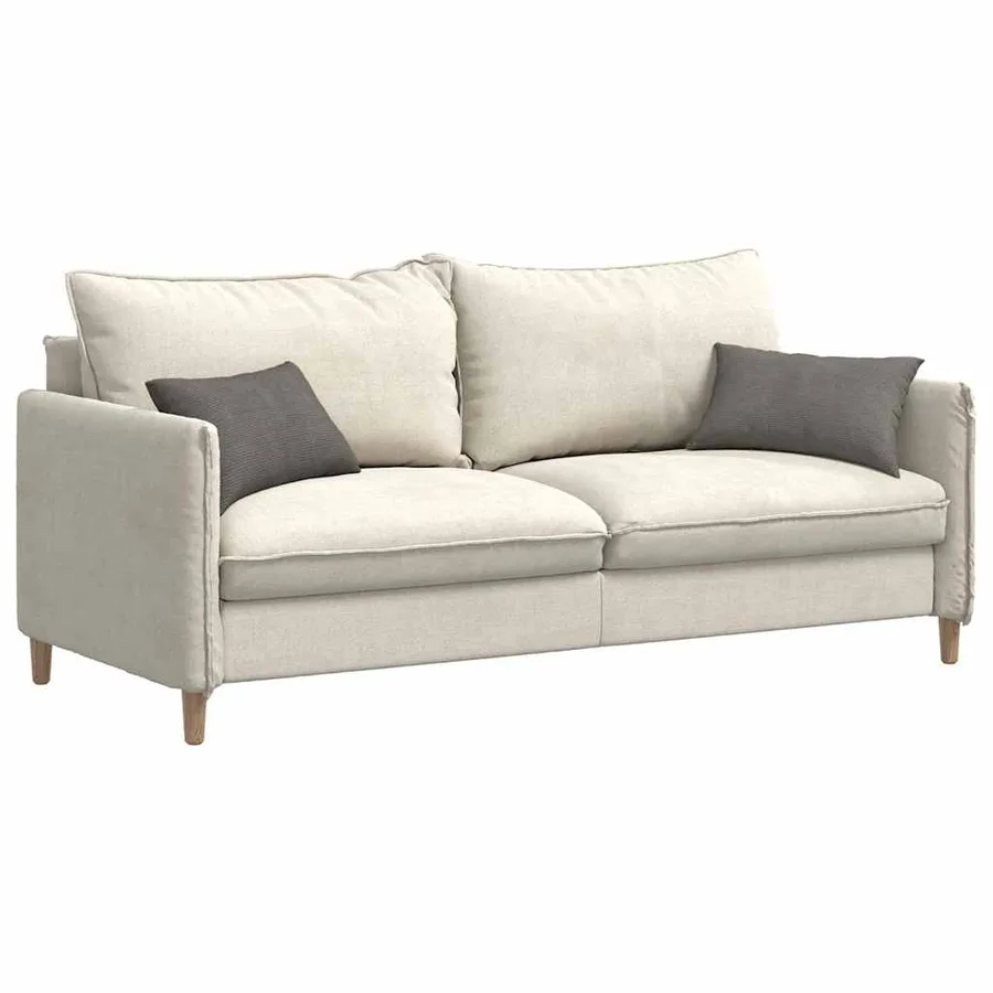 Coussins de canapé 2 pcs Gris clair 50 x 30 cm - 3