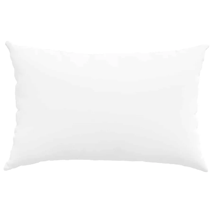 Coussins de canapé 2 pcs Blanc 60 x 40 cm tissu - 6