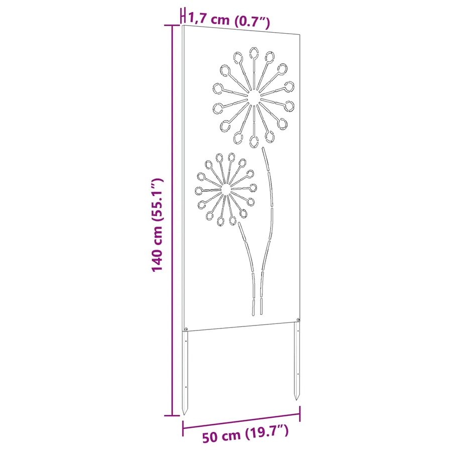Écran de confidentialité de jardin Vert olive 50 x 140 cm - 8