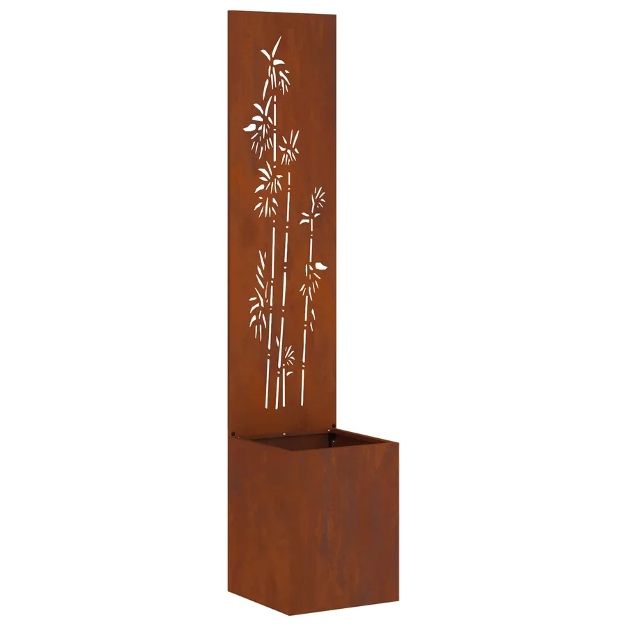Écran de confidentialité de jardin Rouillé 32 x 32 x 150 cm - 2