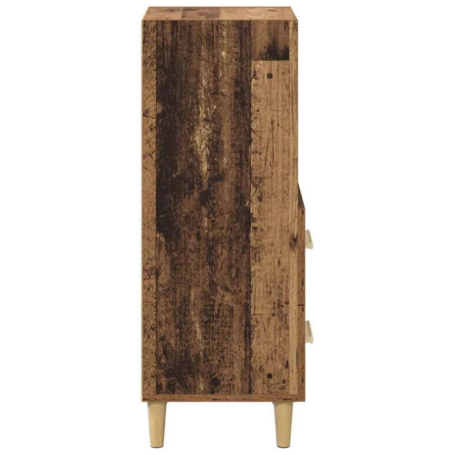 Buffet Bois ancien 34 x 34,5 x 90 cm Bois d'ingénierie - 7