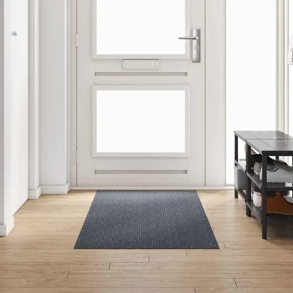 Tapis Couloir Gris 80 x 250 cm tissu