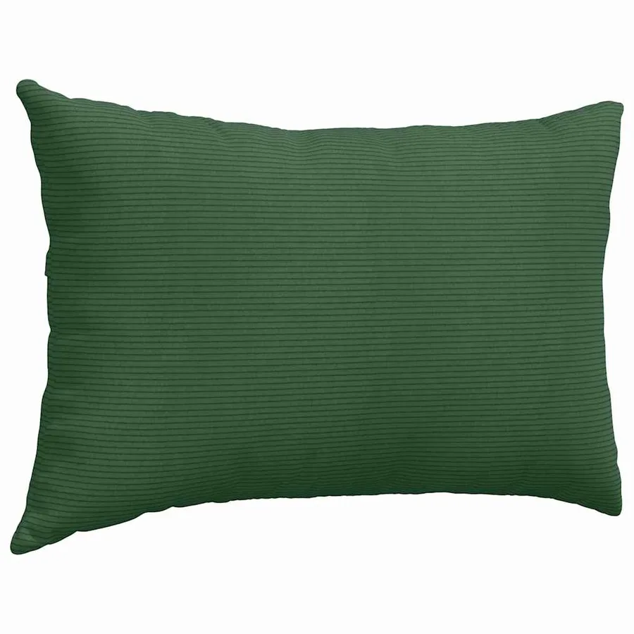 Coussins de canapé 2 pcs Vert foncé 60 x 40 cm - 5