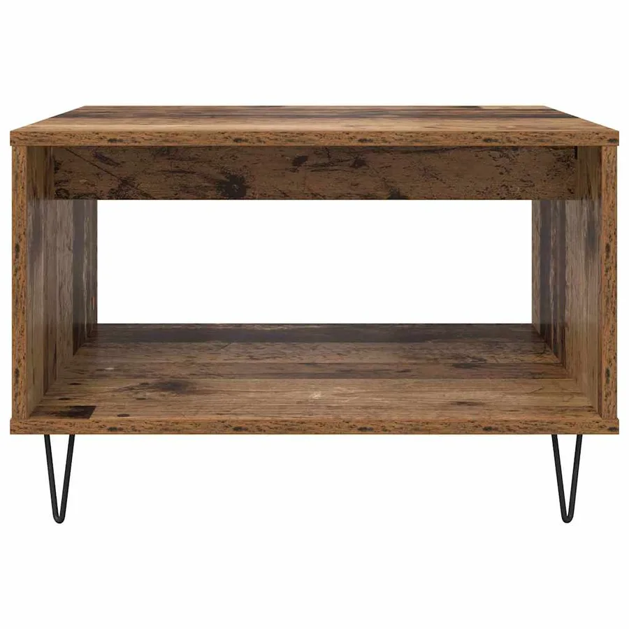 Table basse Bois ancien 60 x 50 x 40 cm Bois d'ingénierie - 5