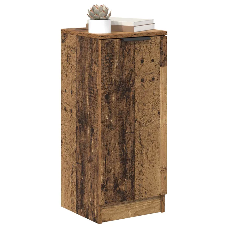 Buffet Bois ancien 30 x 30 x 70 cm Bois d'ingénierie - 3