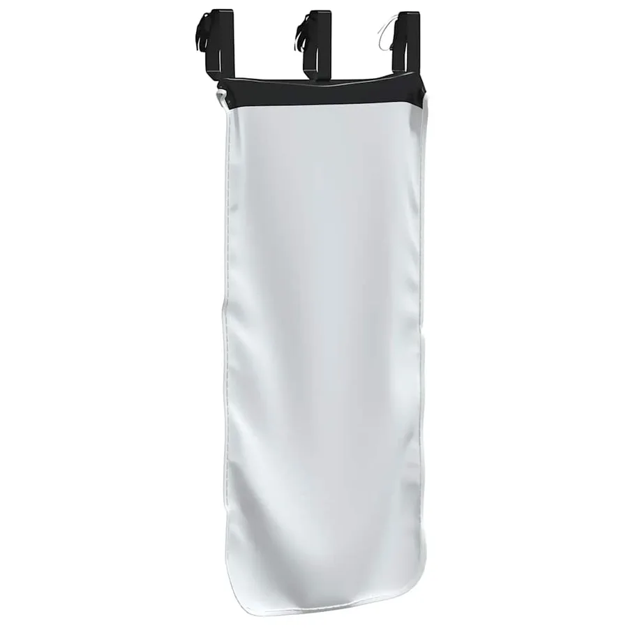 Rideaux pour lit mezzanine blanc et noir polyester - 10