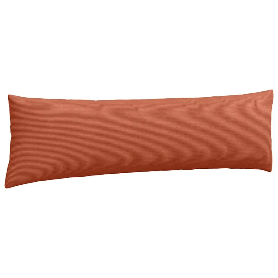 Coussins de canapé 2 pcs Rouge orange 145 x 40 cm - 5