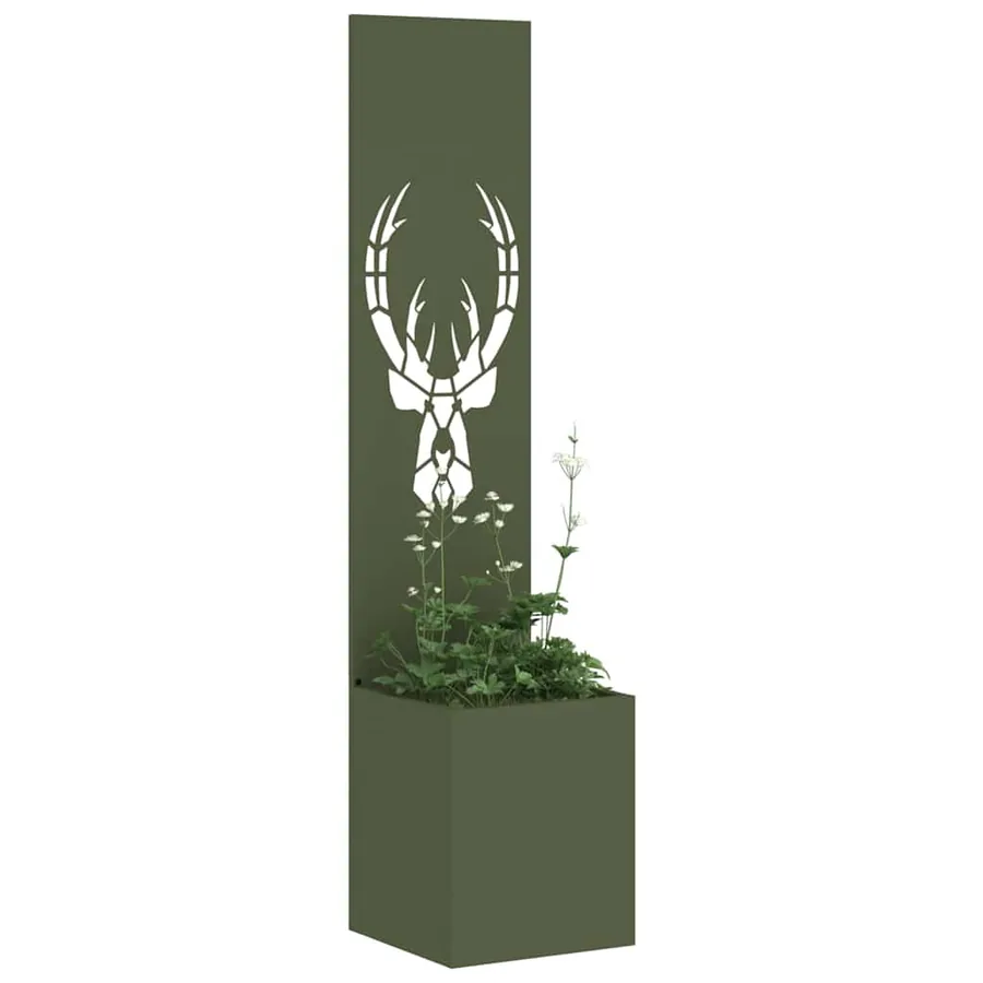 Écran de confidentialité de jardin Vert olive 32 x 32 x 150 cm - 3