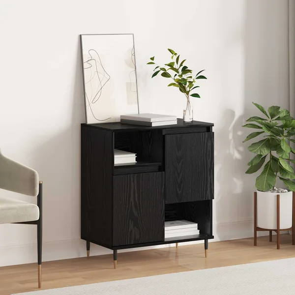 Buffet Chêne noir 60 x 35 x 70 cm