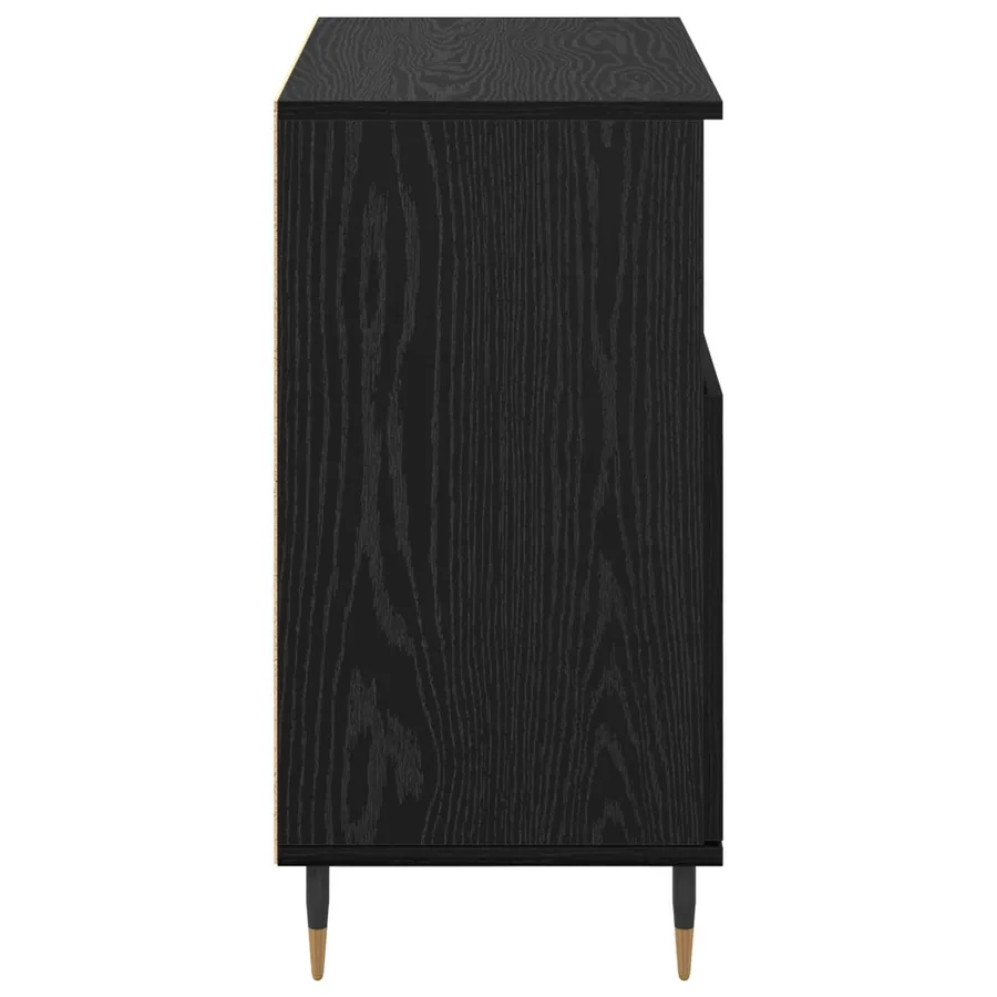 Buffet Chêne noir 60 x 35 x 70 cm - 7