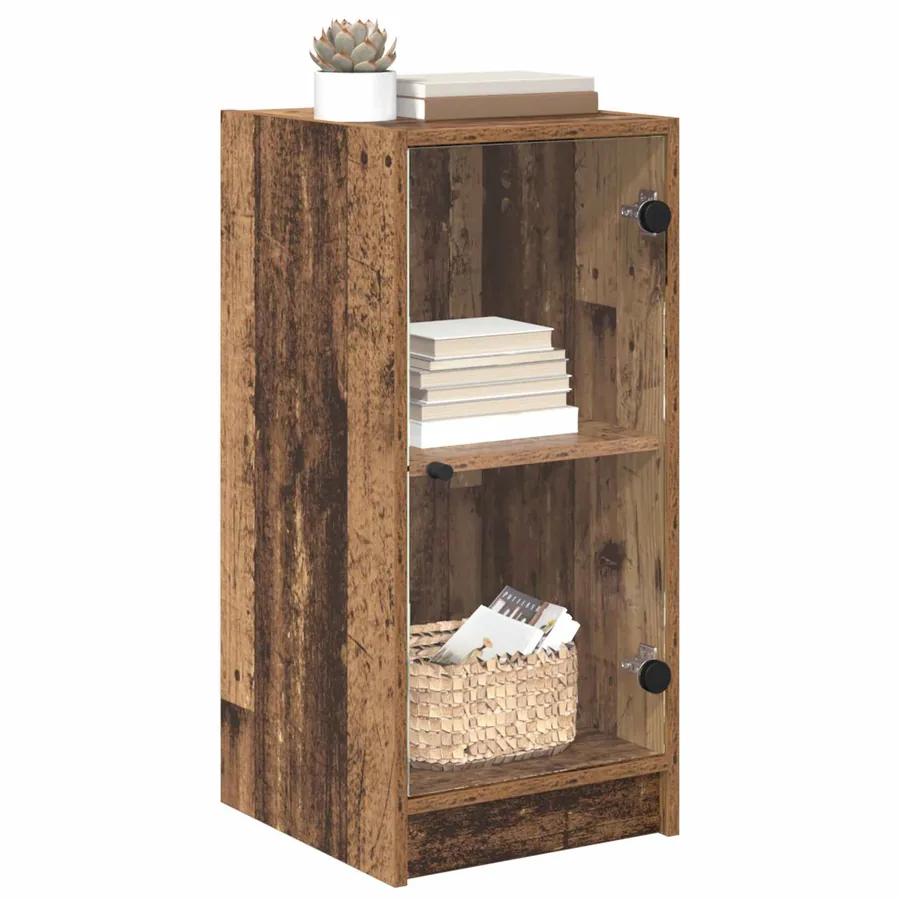 Buffet Bois ancien 35 x 37 x 76 cm Bois d'ingénierie - 3