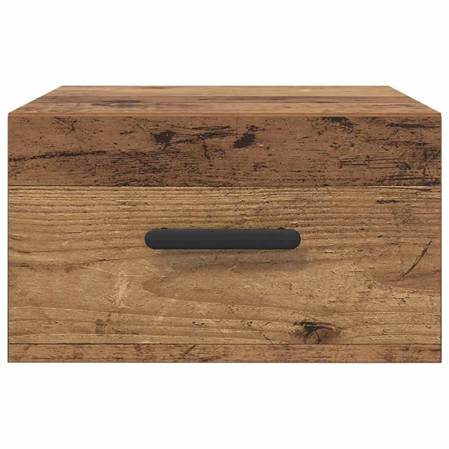 Cabinet de chevet 2 pcs Bois ancien 35 x 35 x 20 cm - 7
