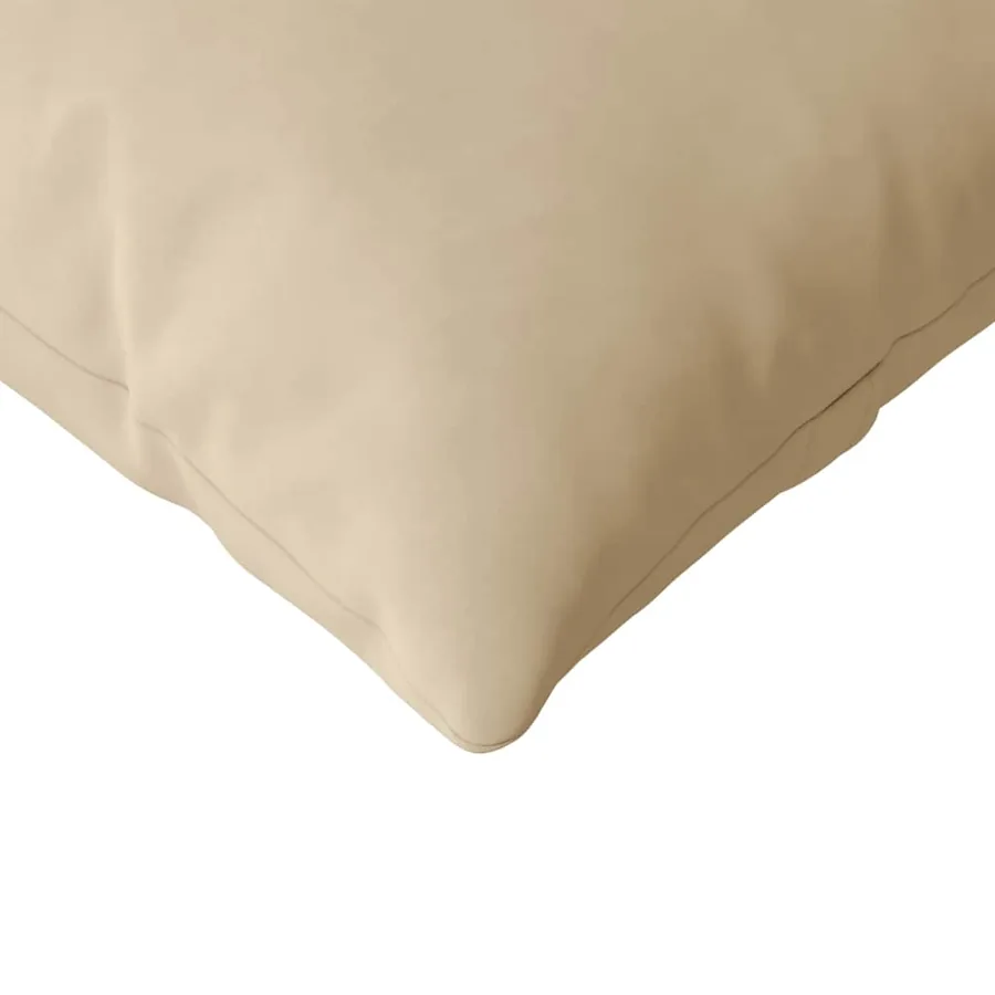 Coussins de canapé 2 pcs Crème 200 x 40 cm tissu - 7