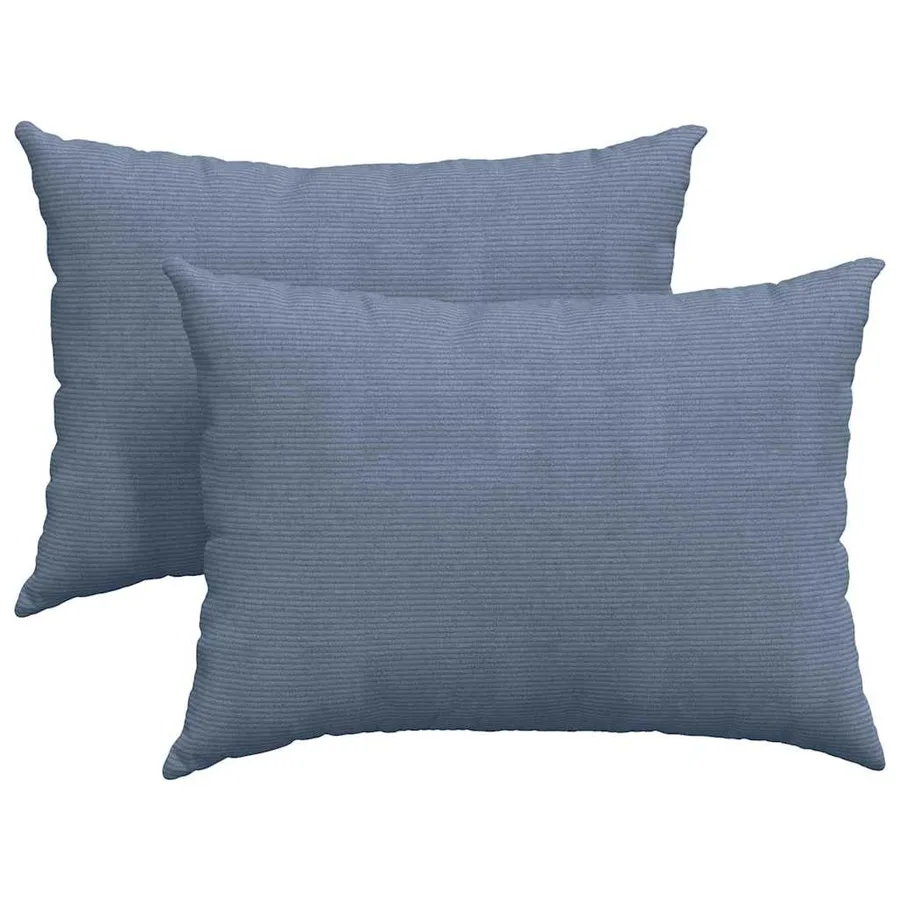 Coussins de canapé 2 pcs Bleu 70 x 50 cm - 2
