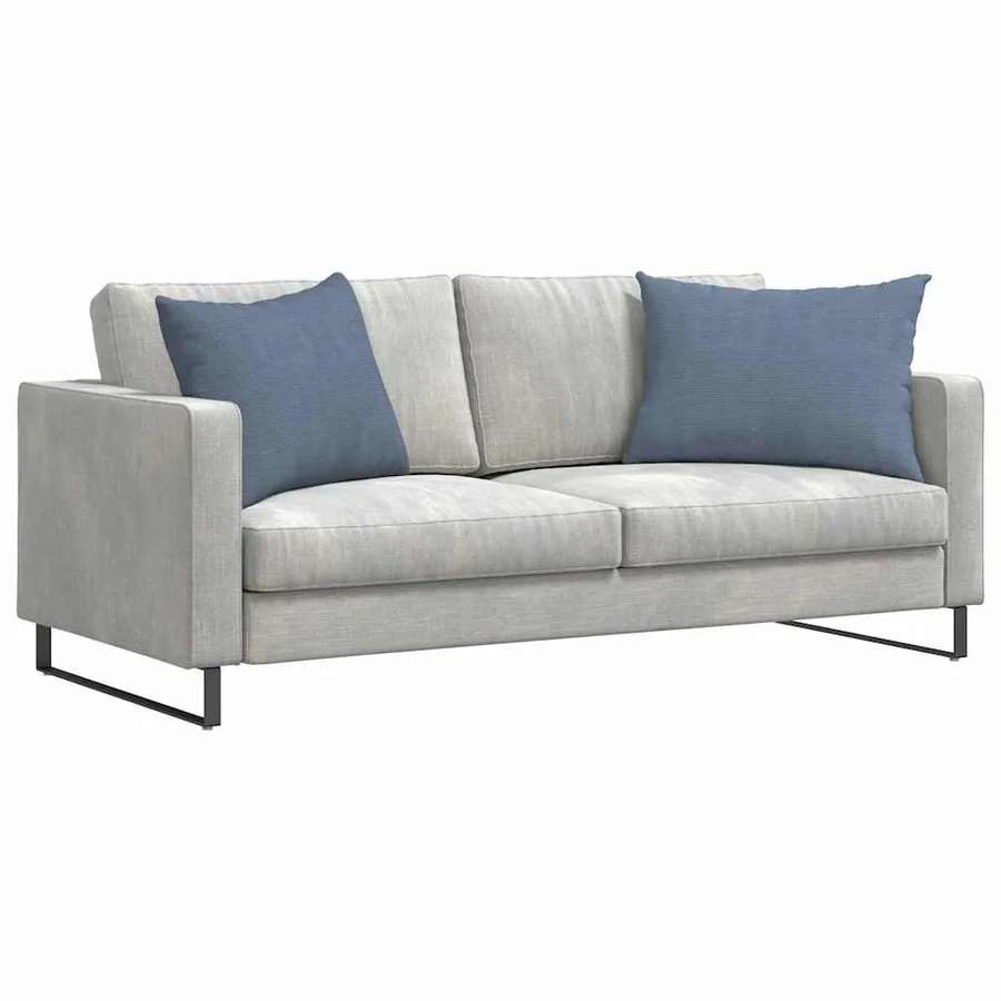 Coussins de canapé 2 pcs Bleu 70 x 50 cm - 3
