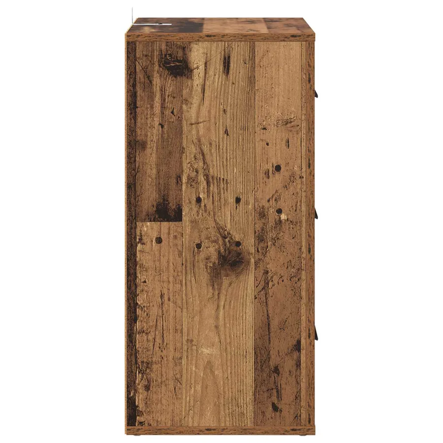 Buffet Bois ancien 40 x 33 x 70 cm Bois d'ingénierie - 7