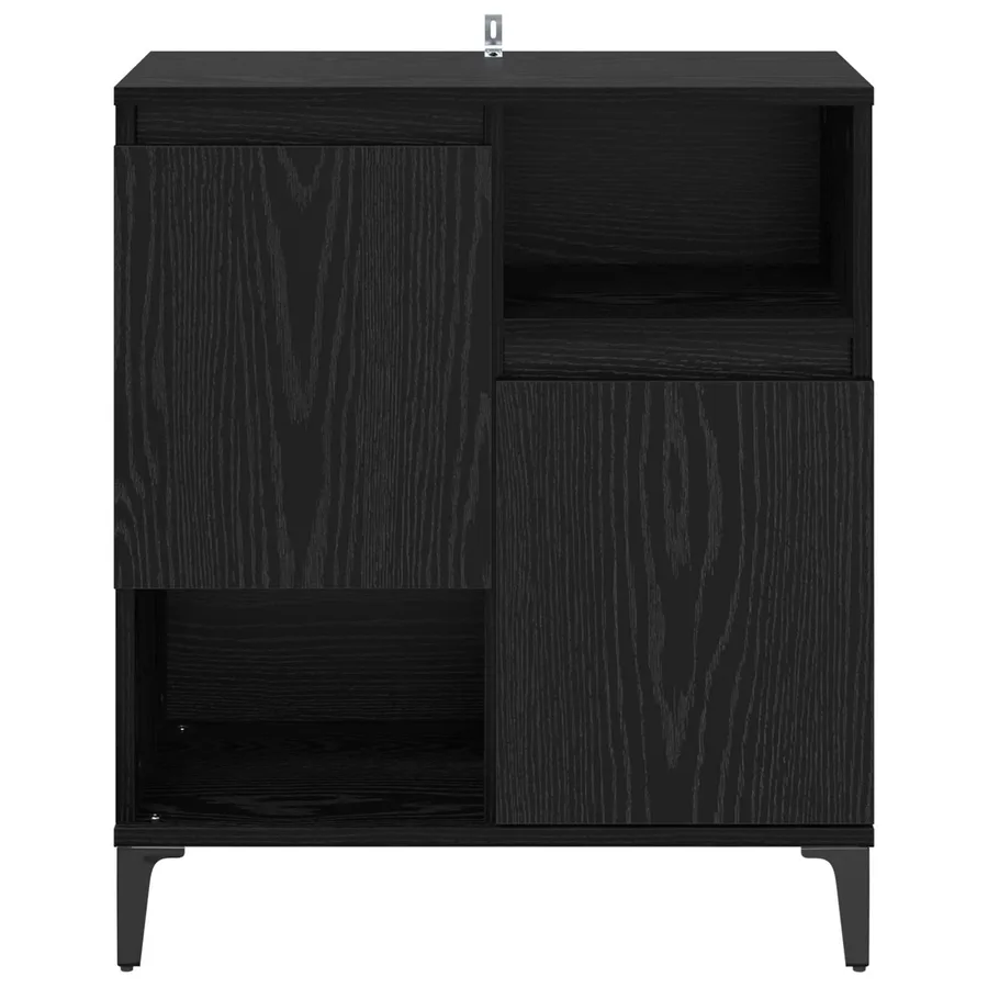 Buffet Chêne noir 60 x 35 x 70 cm Bois d'ingénierie - 6