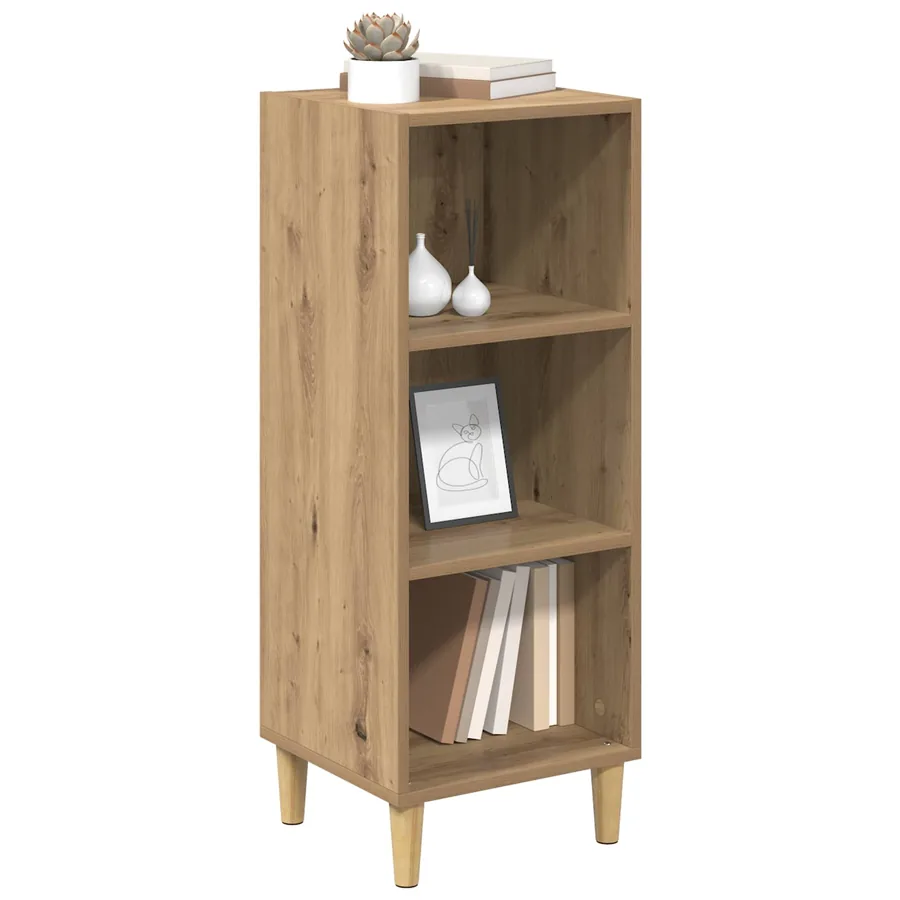 Buffet Chêne artisanal 34,5 x 32,5 x 90 cm Bois d'ingénierie - 3